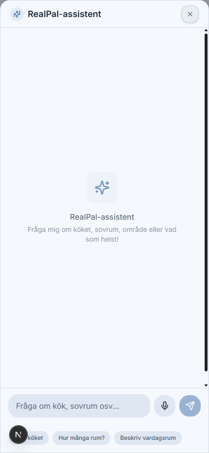 Chat med röstassistant